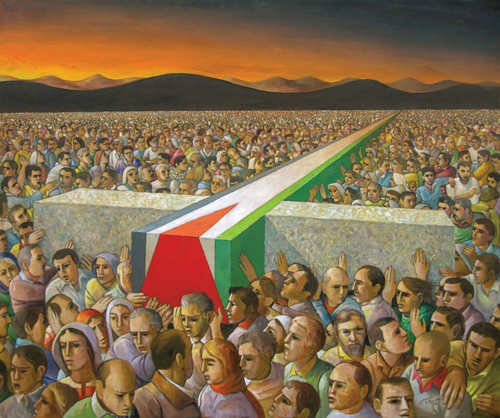https://newyorkwarcrimes.com/media/pages/poem-the-mathematics-of-grief/5a6b00199e-1791342263/rituals-under-occupation-1989-oil-on-canvas-47-1_2-x-40-inches.jpg